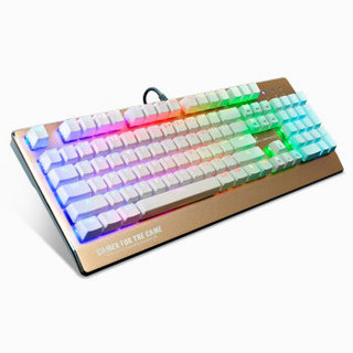 FL·ESPORTS 腹灵 TT104 RGB 104键机械键盘