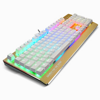 FL·ESPORTS 腹灵 TT104 RGB 104键机械键盘