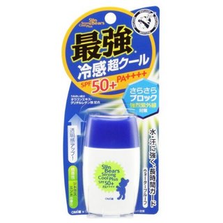 MENTURM 近江兄弟 小熊防水防晒霜 SPF50 PA++++ 30ml