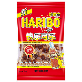 HARIBO 哈瑞宝 快力可乐 橡皮糖 可乐味 100g