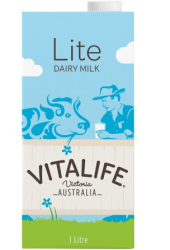 Vitalife 低脂UHT牛奶 1Lx12*6箱