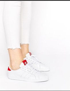 adidas 阿迪达斯 三叶草系列 M19537 女士休闲鞋 白色