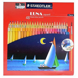 STAEDTLER 施德楼 13710C48 48色水溶性彩色铅笔