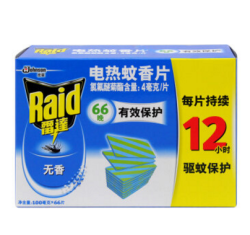 Raid 雷达蚊香 蚊香片优惠装66片无香型
