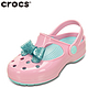 Crocs 卡骆驰  女童闪亮蝴蝶结 小玛丽珍 凉鞋 203452