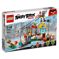 LEGO 乐高 愤怒的小鸟 75824 愤怒的小鸟:猪城毁灭