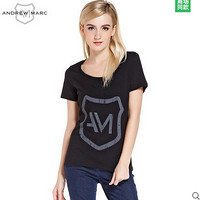 ANDREW MARC 2016新款 欧美时尚纯棉 休闲短袖T恤