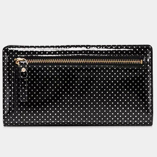 kate spade NEW YORK Cobble Hill Stacy Bifold 女士长款钱包  	Cherry Liqueur