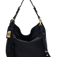 拉夫劳伦LAUREN Ralph Lauren Ridely Hobo 女士手提包