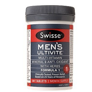 SWISSE 男士复合维生素抗氧化草本精华片 60片