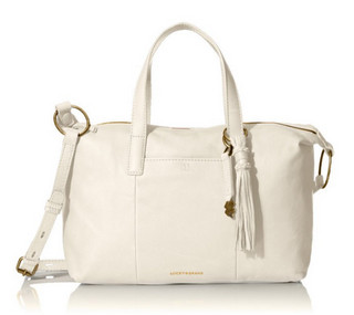 LUCKY BRAND Athena Satchel 女士真皮单肩包