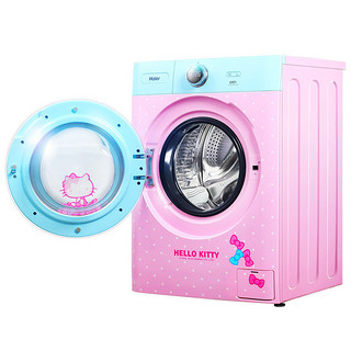 Haier 海尔 Hello Kitty定制版 EG8012Y1U1 KT 滚筒洗衣机