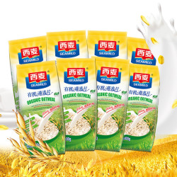 SEAMILD 西麦 有机即食燕麦片 400g*8 