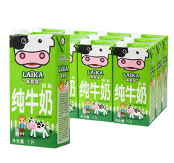 LAIKA 莱爱家 脱脂牛奶 1L*12/箱