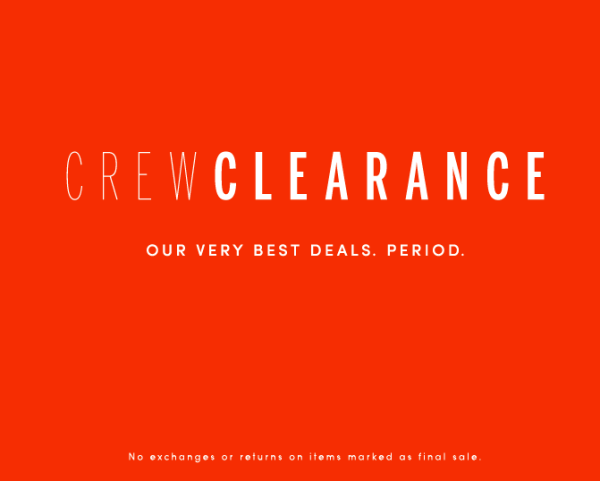 J.CREW FACTORY美国官网 精选商品