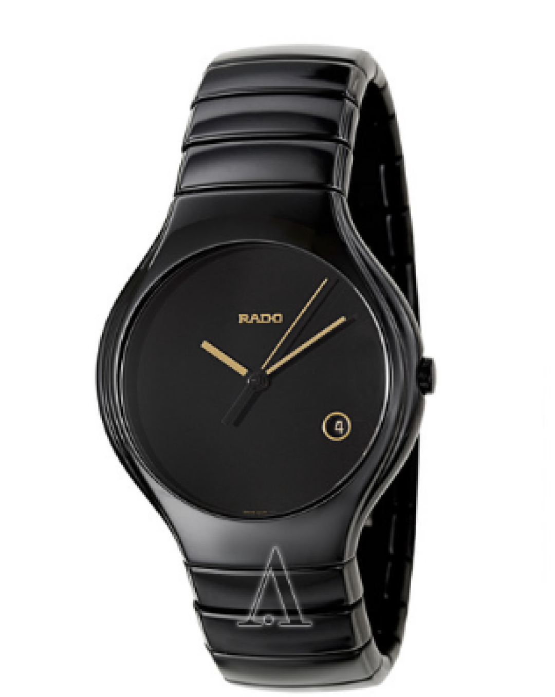 已经陪伴我(真人兽)一周年的手表(男表女带)：Rado 雷达 真系列 R27653172 腕表