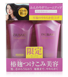 TSUBAKI 丝蓓绮 紫椿 奢耀焕活套装（洗发水500ml+护发素500ml+发膜100g）