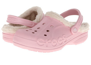 crocs 卡骆驰 Baya Heathered Lined 中性洞洞鞋