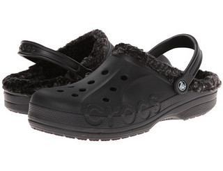 crocs 卡骆驰 Baya Heathered Lined 中性洞洞鞋