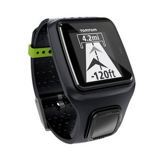 TomTom GPS 运动手表 黑色