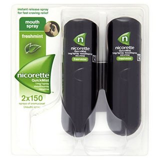 nicorette 力克雷 Quickmist Duo 戒烟喷雾