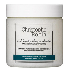 lookfantastic中文网站 Christophe Robin Cleansing Purifying Scrub 海盐舒缓头皮洁净霜 250ml