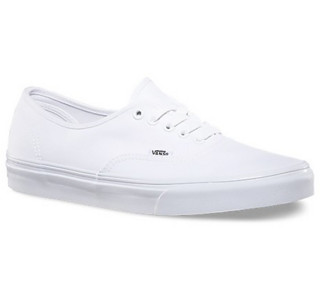 VANS 范斯 AUTHENTIC 中性款帆布鞋VN0A2Z5J187 黑色 35码