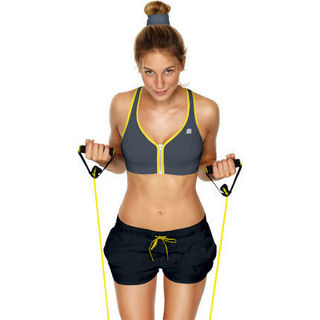 Shock Absorber Active系列 Zipped Plunge 女士运动内衣