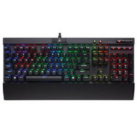 微信端：CORSAIR 美商海盗船  K70 RGB Rapidfire 机械键盘 银轴