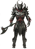 新低价：Funko Legacy: Skyrim Daedric Warrior Action Figure 上古卷轴天际 恶魔战士玩偶