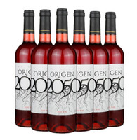 欧菲 粉红 2050 干红葡萄酒 750ml*6瓶 