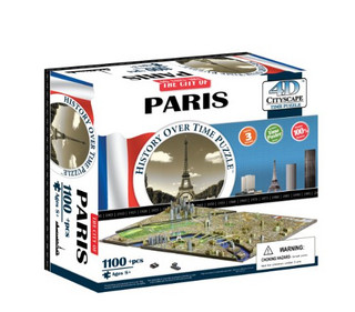 4D Cityscape 4D 立体城市拼图 巴黎