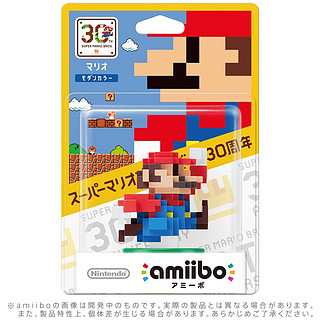 Nintendo 任天堂 超级玛丽 amiibo 30周年手办