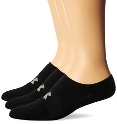 UNDER ARMOUR 安德玛 男士隐形棉质短袜 3双装