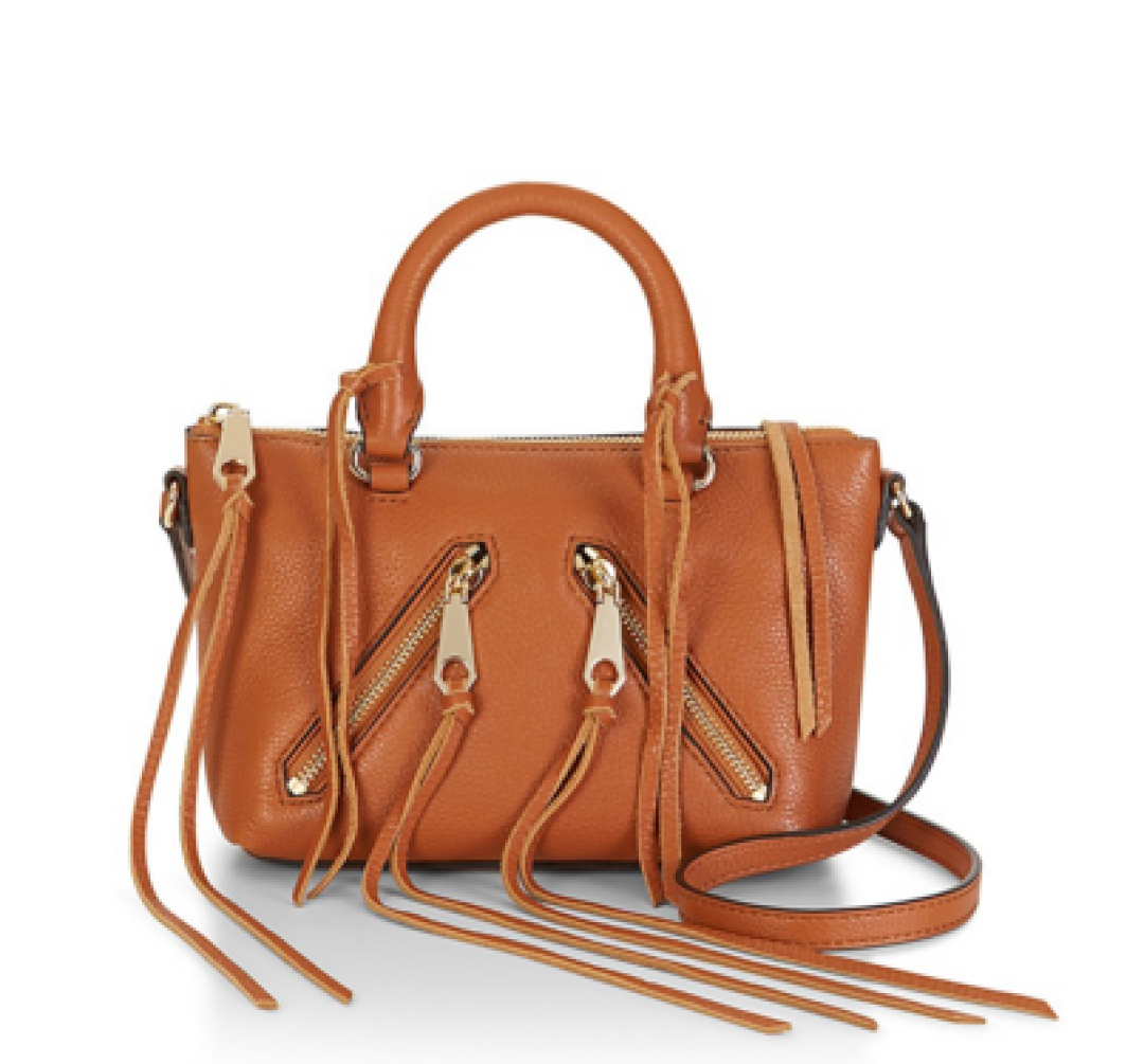 不买对不起自己！！！——新到Rebecca Minkoff Micro Moto Satchel开箱晒图