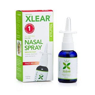  Xlear Saline Nasal Spray with Xylitol 木糖醇生理盐水通鼻喷雾 1.5 oz