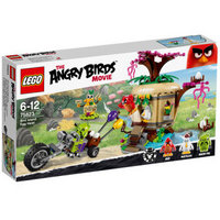 乐高 （LEGO） Angry Birds 愤怒的小鸟系列 百鸟岛鸟蛋劫案 75823 积木拼插儿童益智玩具