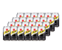 怡泉 Schweppes 调酒汽水无糖零卡 苏打水 330ml*24罐 整箱装 可口可乐出品 *2件