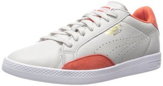 PUMA 彪马 SPORTSTYLE MATCH LO BASIC SPORTS WN'S-W 女子真皮休闲网球鞋 黑 37.5码 US7