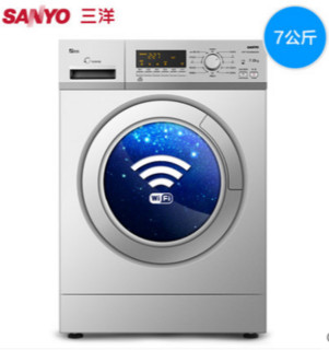  SANYO 三洋 WF710330BIS0S 变频滚筒洗衣机 7KG