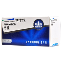 BAUSCH+LOMB 博士伦 纯视月抛隐形眼镜 3片装 *2 