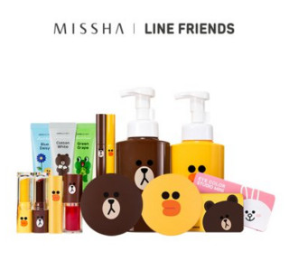  MISSHA 谜尚 LINE Friends系列 气垫BB霜