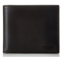 TUMI Delta系列 118632DID 粒面黑色短款钱包