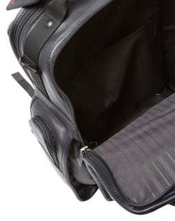 TUMI T-Pass Laptop Brief Pack 真皮双肩背包