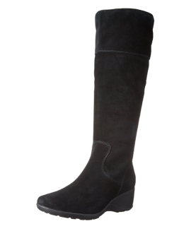 Clarks Allura Starlit 女款真皮高筒靴