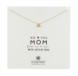 DOGEARED  "Mom" 心形吊坠项链