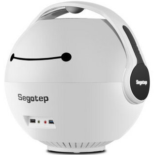 Segotep 鑫谷 白萌萌个性电脑机箱（含250W电源/兼容MATX miniITX）