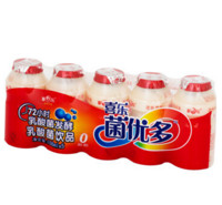 喜乐 菌优多发酵型乳酸菌原味牛奶儿童酸奶饮品 108ml*20瓶