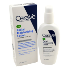 CeraVe Moisturizing Facial Lotion PM 夜间美白保湿修复乳液 89ml 