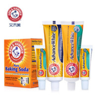 ARM&HAMMER 艾禾美 亮白清新 小苏打牙膏 5件套